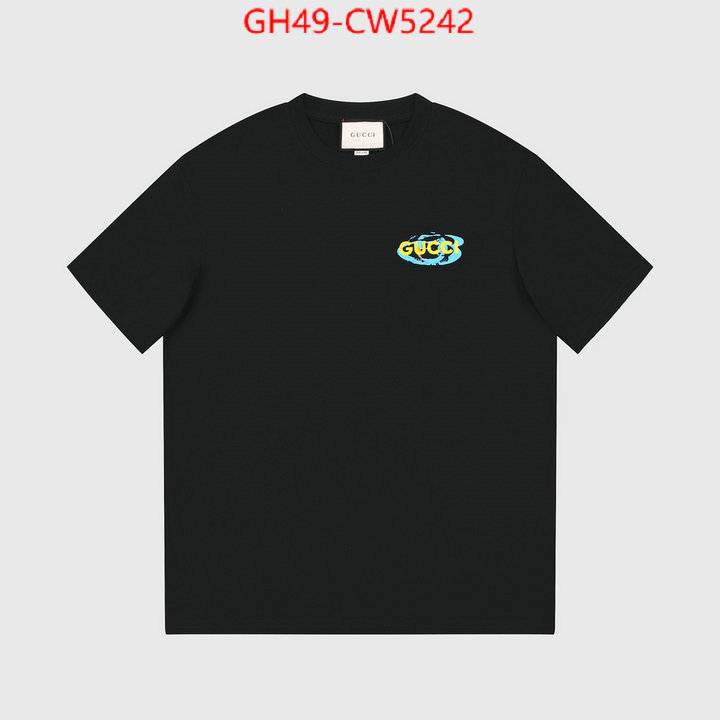 Clothing-Gucci,first copy , ID: CW5242,$: 49USD