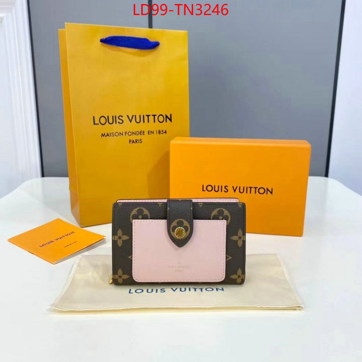 LV Bags(TOP)-Wallet,ID: TN3246,$: 99USD