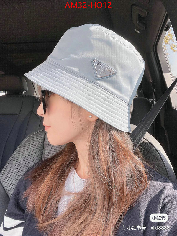 Cap (Hat)-Prada,shop now , ID: HO12,$: 32USD