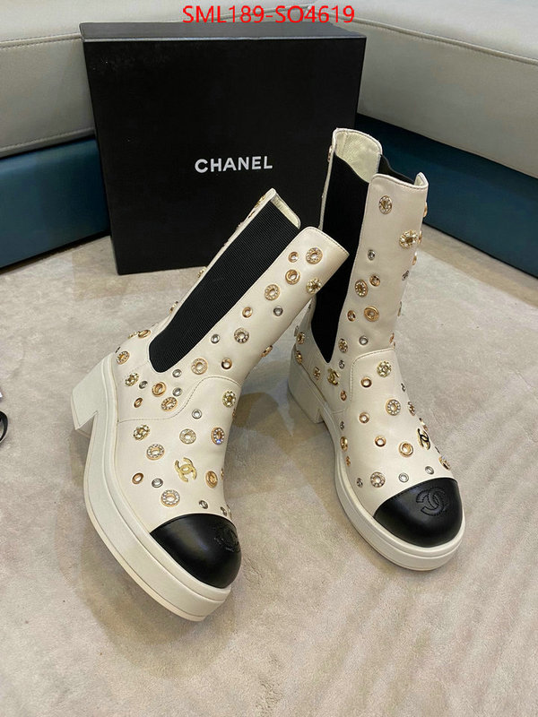 Women Shoes-Chanel,first copy , ID: SO4619,$: 189USD