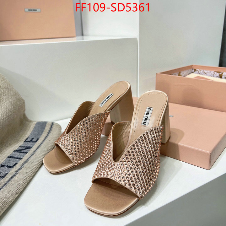 Women Shoes-Miu Miu,7 star quality designer replica , ID: SD5361,$: 109USD