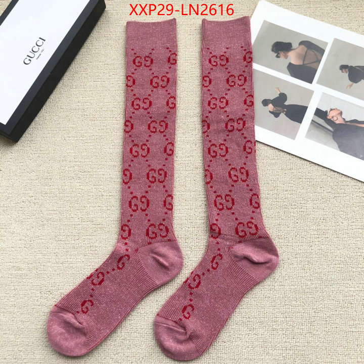 Sock-Gucci,brand designer replica , ID: LN2616,$: 29USD