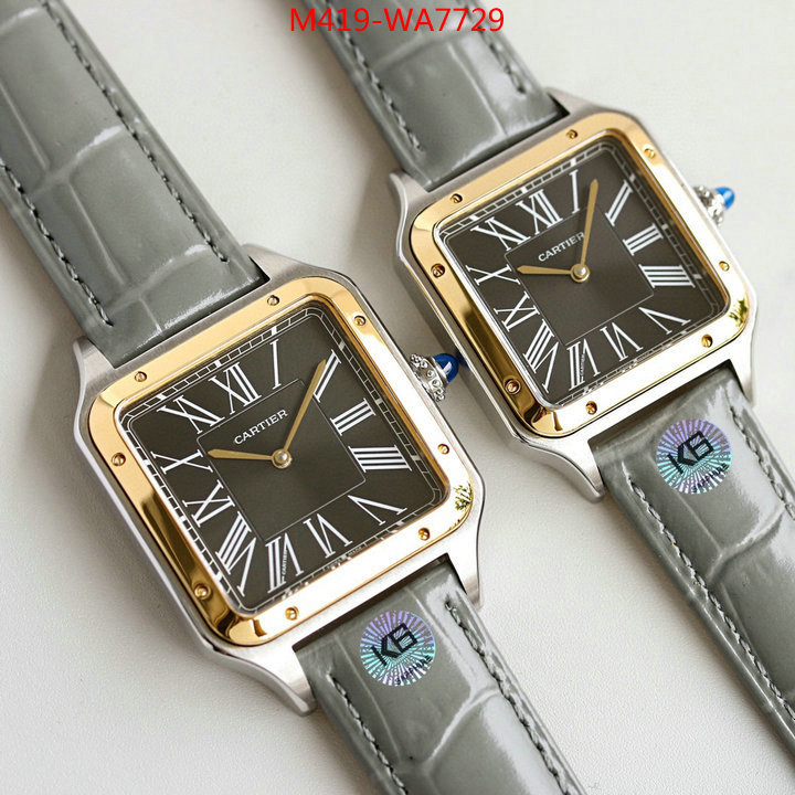 Watch(TOP)-Cartier,2023 replica , ID: WA7729,$: 419USD