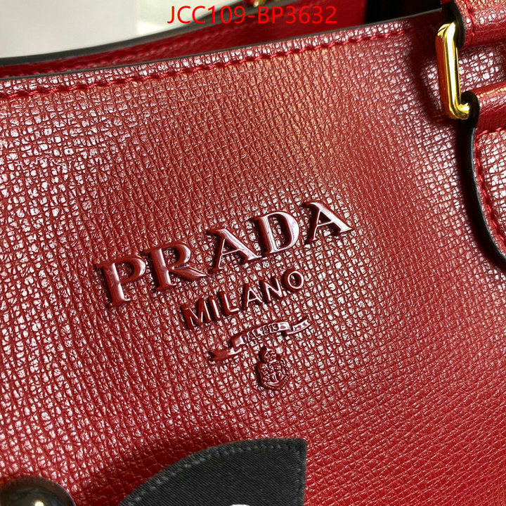 Prada Bags(4A)-Handbag-,replica designer ,ID: BP3632,$: 109USD