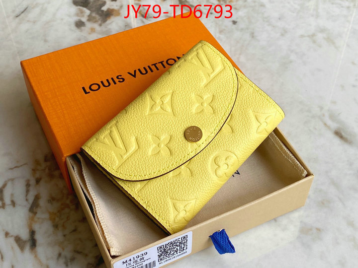 LV Bags(TOP)-Wallet,ID: TD6793,$: 79USD