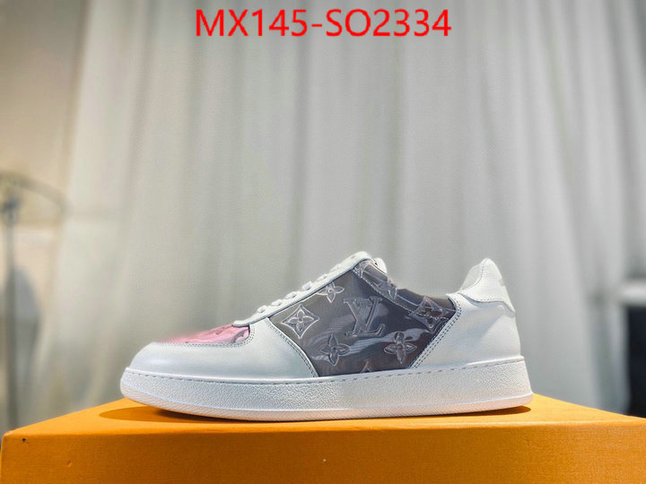 Men Shoes-LV,2023 aaaaa replica customize , ID: SO2334,$: 145USD