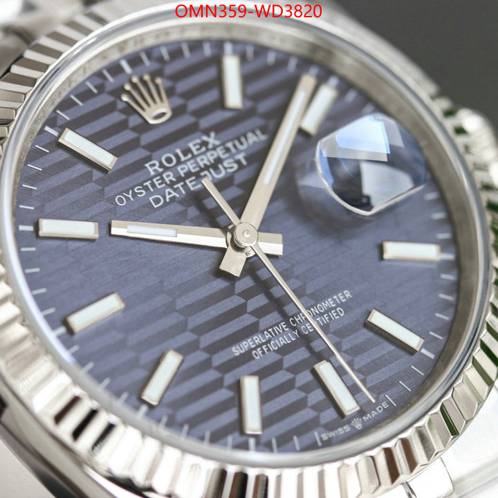 Watch (TOP)-Rolex,mirror copy luxury , ID: WD3820,$: 359USD