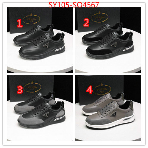 Men Shoes-Prada,high quality designer replica , ID: SO4567,$: 105USD