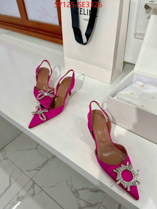 Women Shoes-Amina Muaddi,top quality , ID: SE3126,$: 125USD