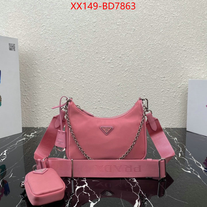 Prada Bags(TOP)-Re-Edition 2005,ID: BD7863,$: 149USD