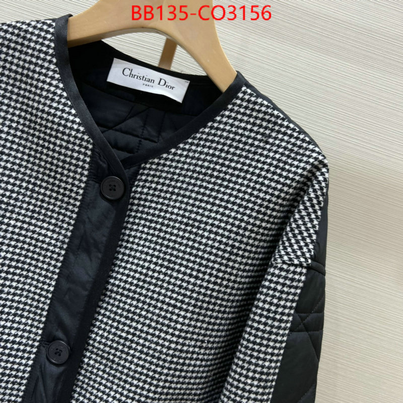 Clothing-Dior,luxury fashion replica designers , ID: CO3156,$: 135USD