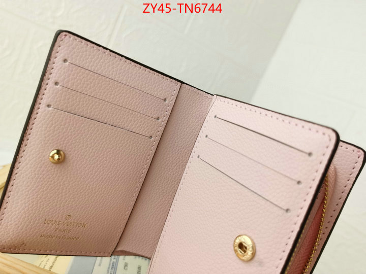 LV Bags(4A)-Wallet,ID: TN6744,$: 45USD