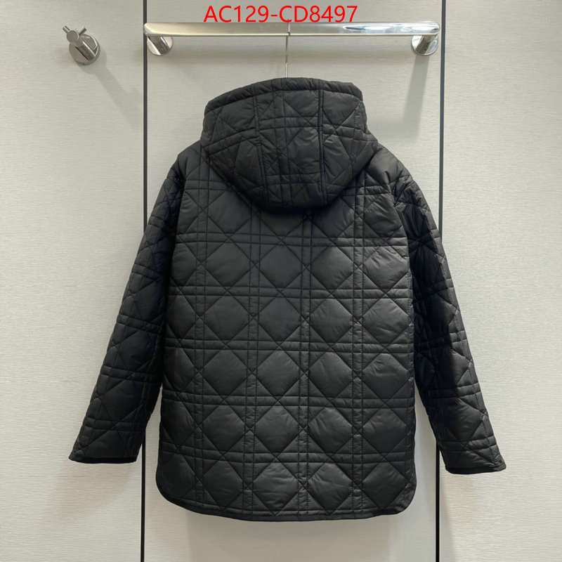 Down jacket Women-Dior,cheap , ID: CD8497,$: 129USD