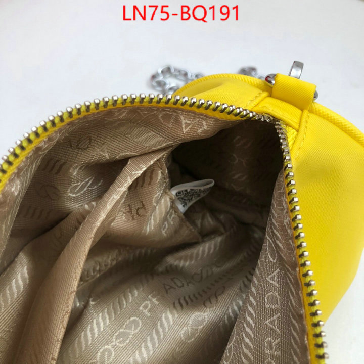 Prada Bags(4A)-Diagonal-,2023 perfect replica designer ,ID: BQ191,$: 75USD