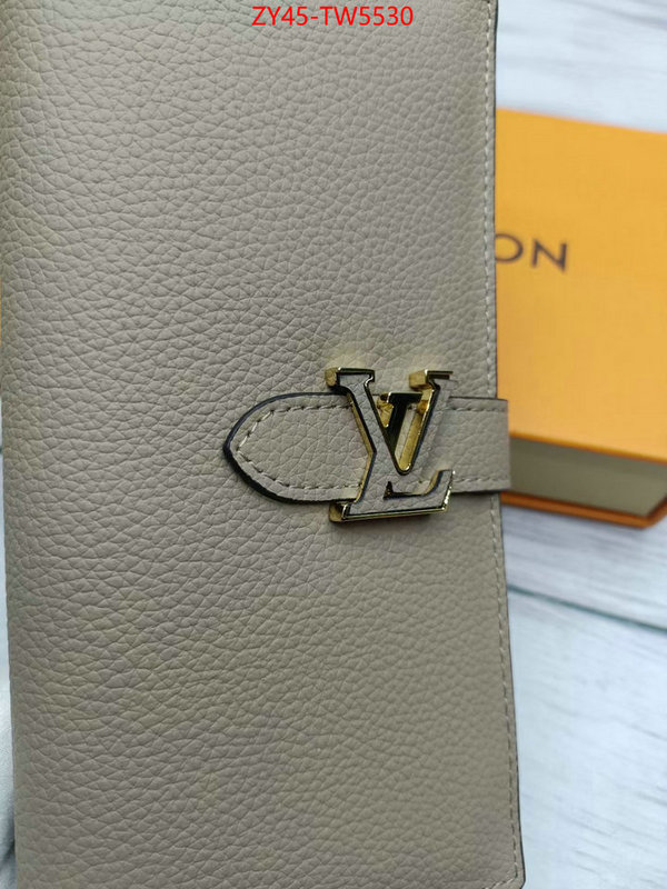 LV Bags(4A)-Wallet,fake aaaaa ,ID: TW5530,$: 45USD