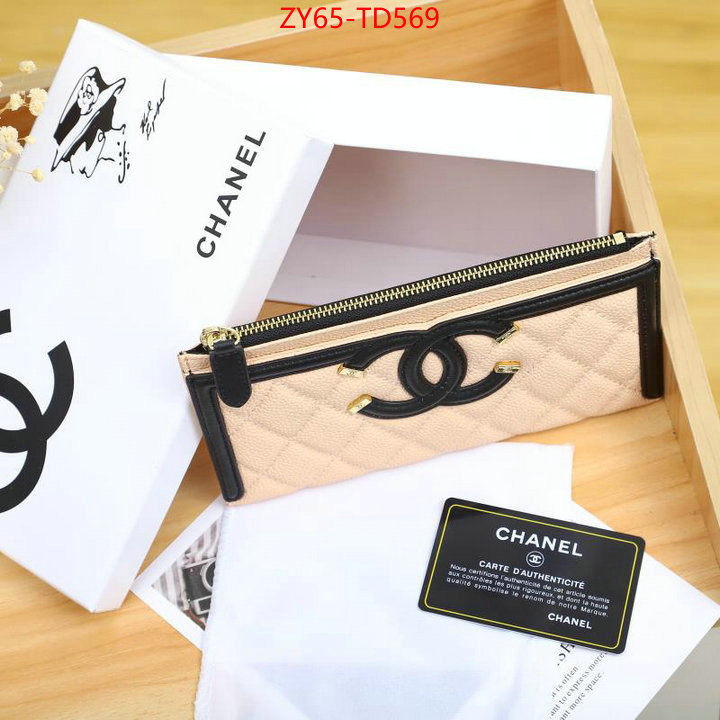 Chanel Bags(4A)-Wallet-,ID: TD569,$: 65USD