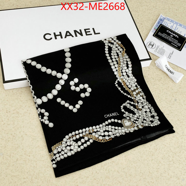 Scarf-Chanel,same as original , ID: ME2668,$: 32USD