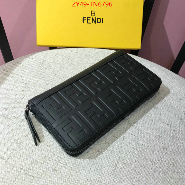 Fendi Bags(4A)-Wallet-,outlet sale store ,ID: TN6796,$: 49USD