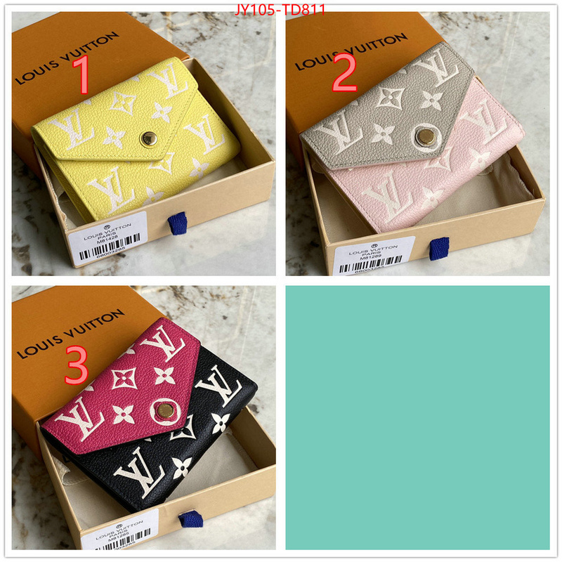 LV Bags(TOP)-Wallet,ID: TD811,$: 105USD