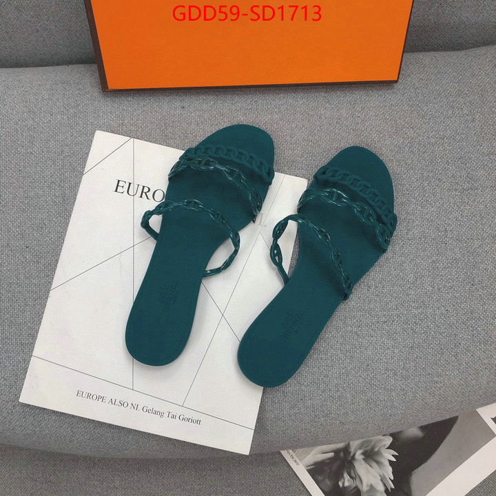 Women Shoes-Hermes,cheap high quality replica , ID: SD1713,$: 59USD