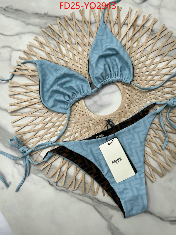 Swimsuit-Fendi,perfect quality designer replica , ID: YO2943,$: 25USD