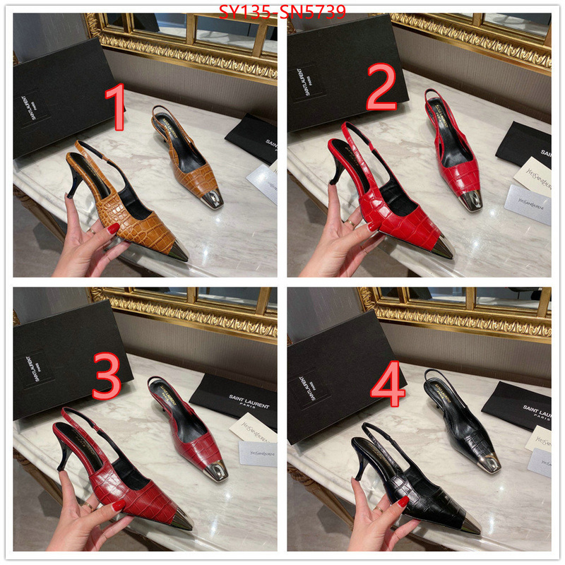 Women Shoes-YSL,high quality online , ID: SN5739,$: 135USD