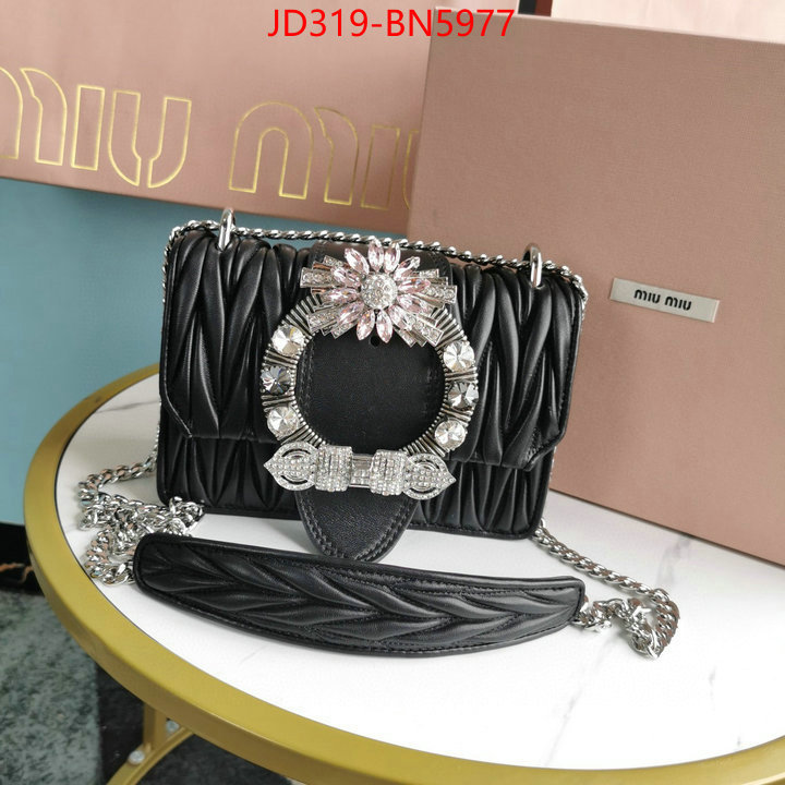 Miu Miu Bags(TOP)-Diagonal-,wholesale replica ,ID: BN5977,$: 319USD