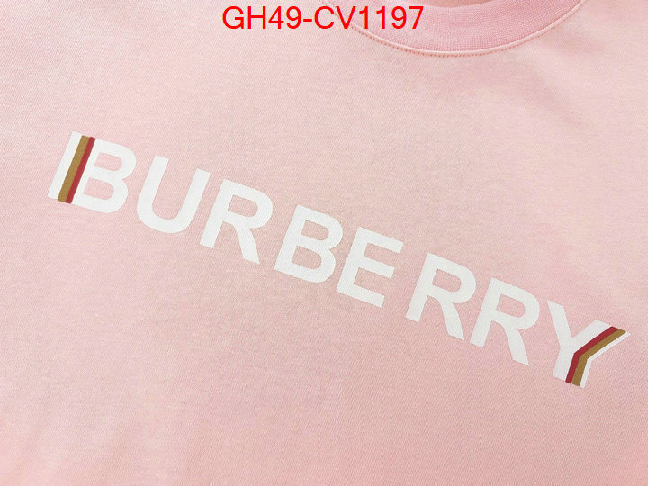 Clothing-Burberry,sellers online , ID: CV1197,$: 49USD