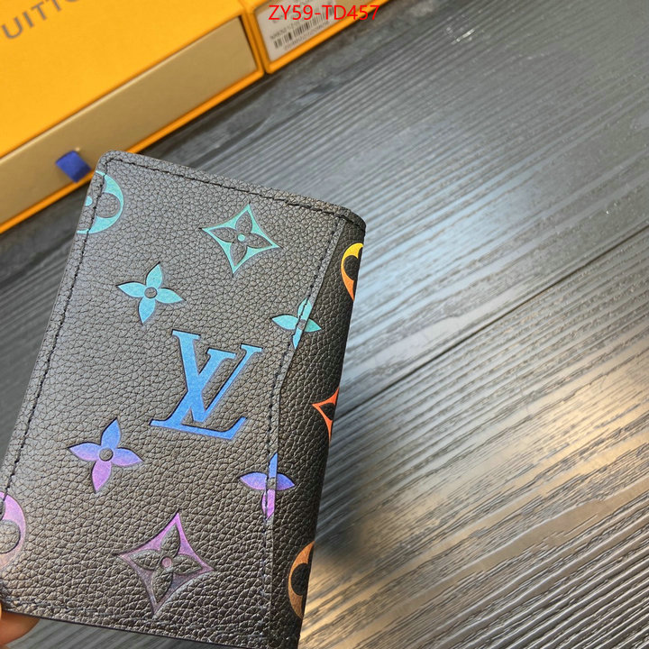 LV Bags(4A)-Wallet,ID: TD457,$: 59USD