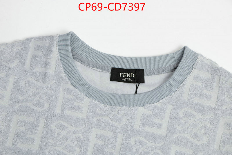 Clothing-Fendi,replica wholesale , ID: CD7397,$: 69USD