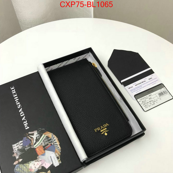 Prada Bags(TOP)-Wallet,ID: BL1065,$: 75USD
