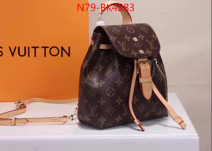 LV Bags(4A)-Backpack-,ID: BK4283,$: 79USD