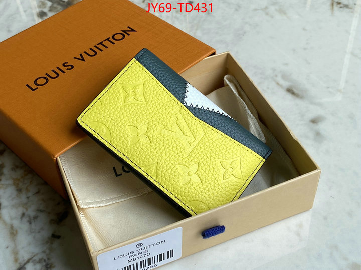 LV Bags(TOP)-Wallet,ID: TD431,$: 69USD