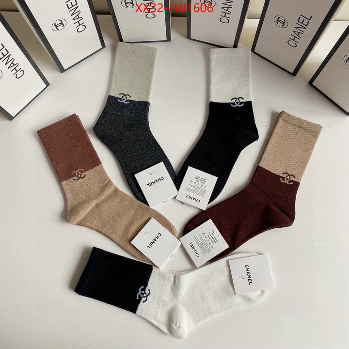 Sock-Chanel,can i buy replica , ID: LW1606,$: 32USD