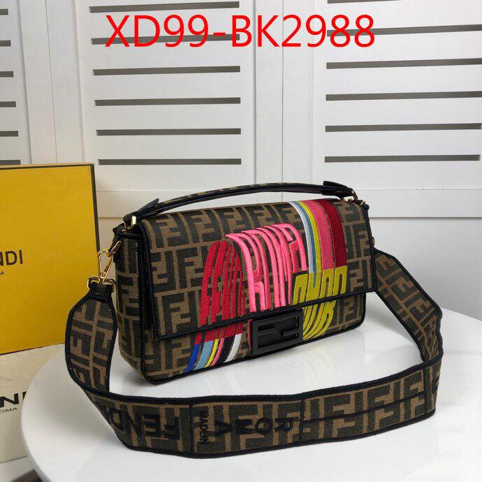 Fendi Bags(4A)-Baguette-,1:1 clone ,ID: BK2988,$:99USD