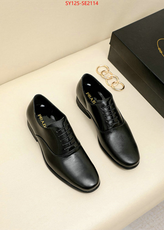 Men Shoes-Prada,aaaaa+ replica designer , ID: SE2114,$: 125USD