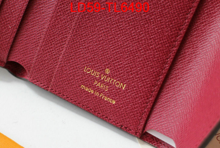 LV Bags(TOP)-Wallet,ID:TL6490,$: 59USD