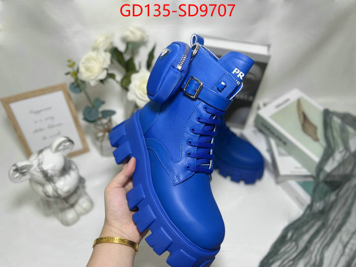 Women Shoes-Prada,what is top quality replica , ID: SD9707,$: 135USD