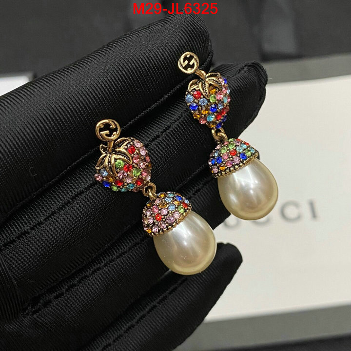 Jewelry-Gucci, ID: JL6325 ,high quality aaaaa replica,$: 29USD