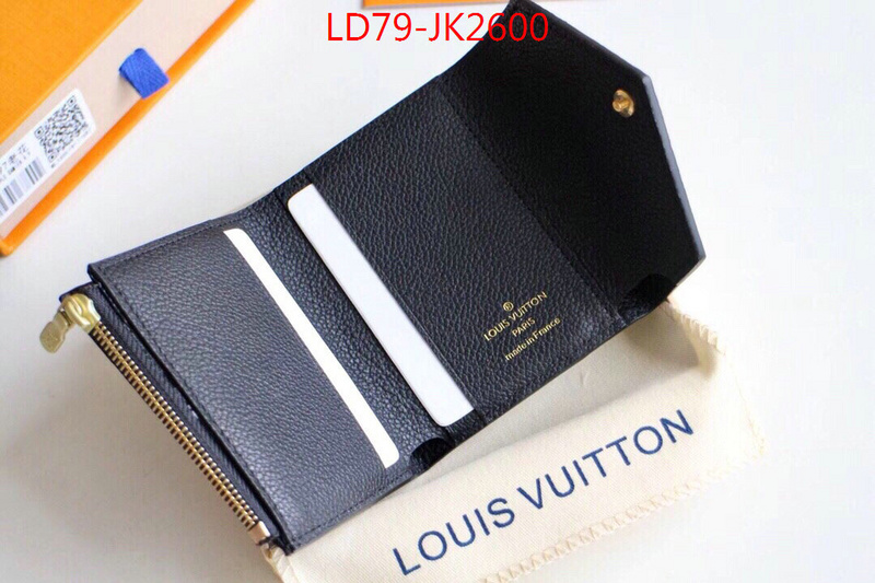 LV Bags(TOP)-Wallet,ID: JK2600,$:79USD