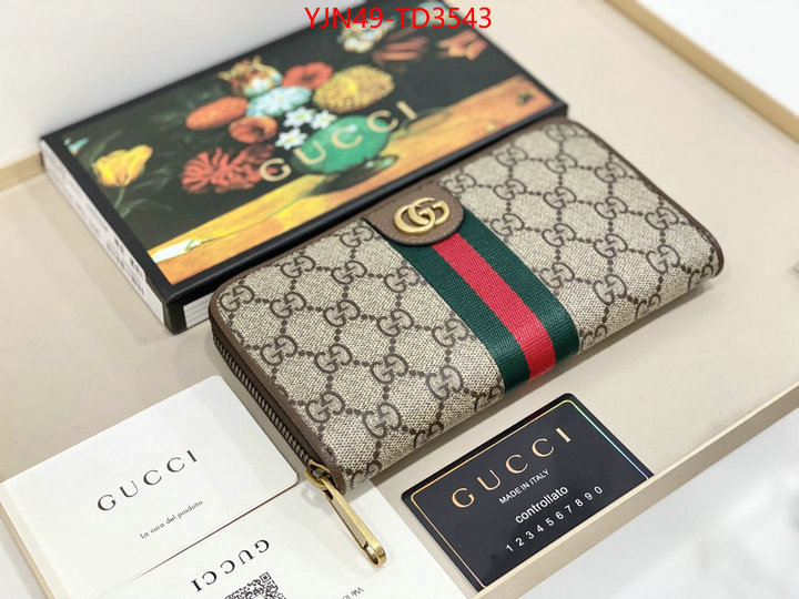 Gucci Bags(4A)-Wallet-,shop the best high authentic quality replica ,ID: TD3543,$: 49USD