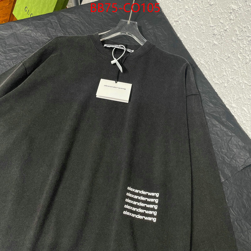 Clothing-Alexander Wang,designer 1:1 replica , ID: CO105,$: 75USD