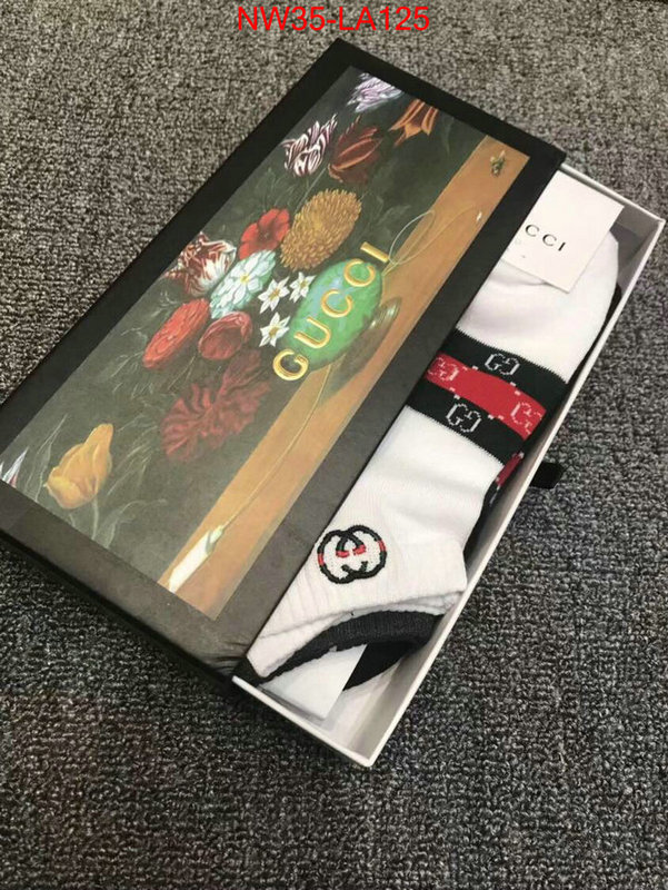 Sock-Gucci,high quality customize , ID:LA125,$: 35USD