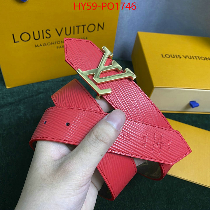 Belts-LV,mirror copy luxury , ID: PO1746,$: 59USD