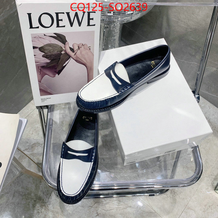 Women Shoes-CELINE,website to buy replica , ID: SO2639,$: 125USD