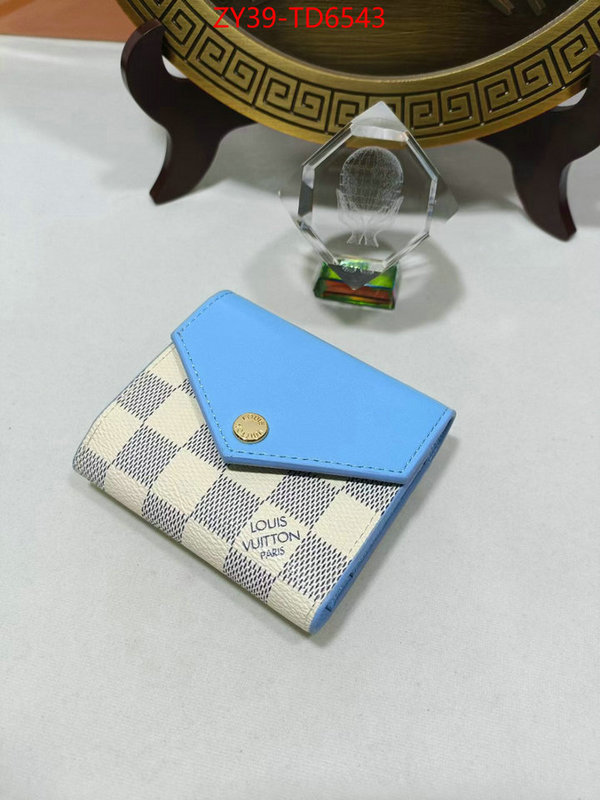 LV Bags(4A)-Wallet,new ,ID: TD6543,$: 39USD