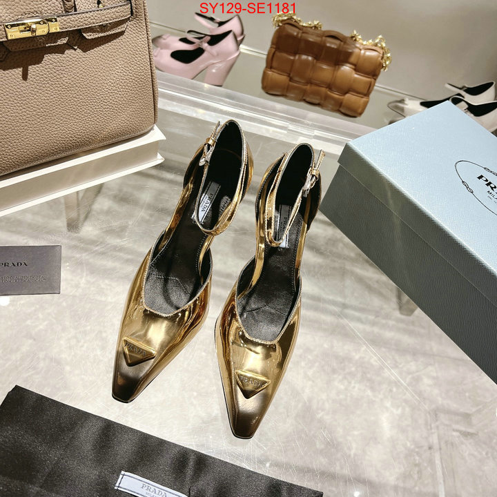 Women Shoes-Prada,customize best quality replica , ID: SE1181,$: 129USD