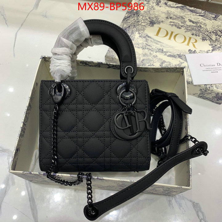 Dior Bags(4A)-Lady-,ID: BP5986,$: 89USD