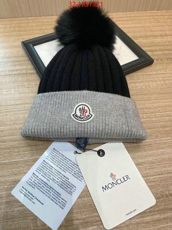 Cap (Hat)-Moncler,top quality fake , ID: HO1821,$: 32USD