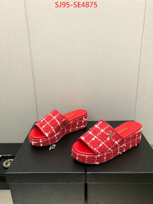 Women Shoes-Chanel,replica us , ID: SE4875,$: 95USD